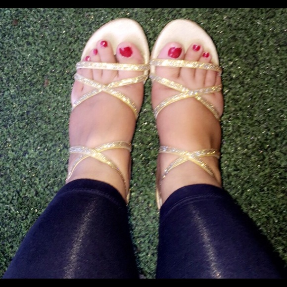 Swarovski Crystals Stuart Weizman Heels - Picture 1 of 6